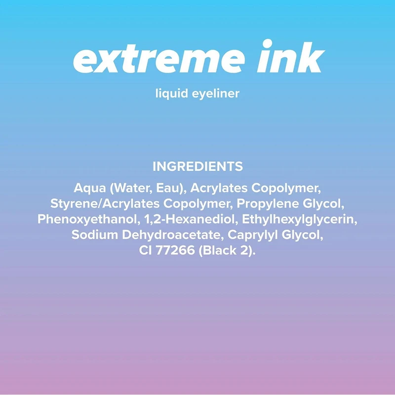 Lottie London - Extreme Ink - Liquid Eyeliner - Black