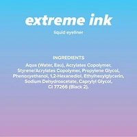 Lottie London - Extreme Ink - Liquid Eyeliner - Black