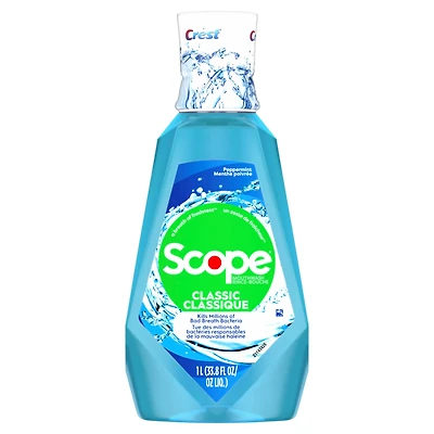Crest Scope Rince-Bouche Classique, Menthe Poivrée