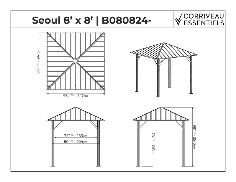 F.Corriveau International Seoul Gazebo