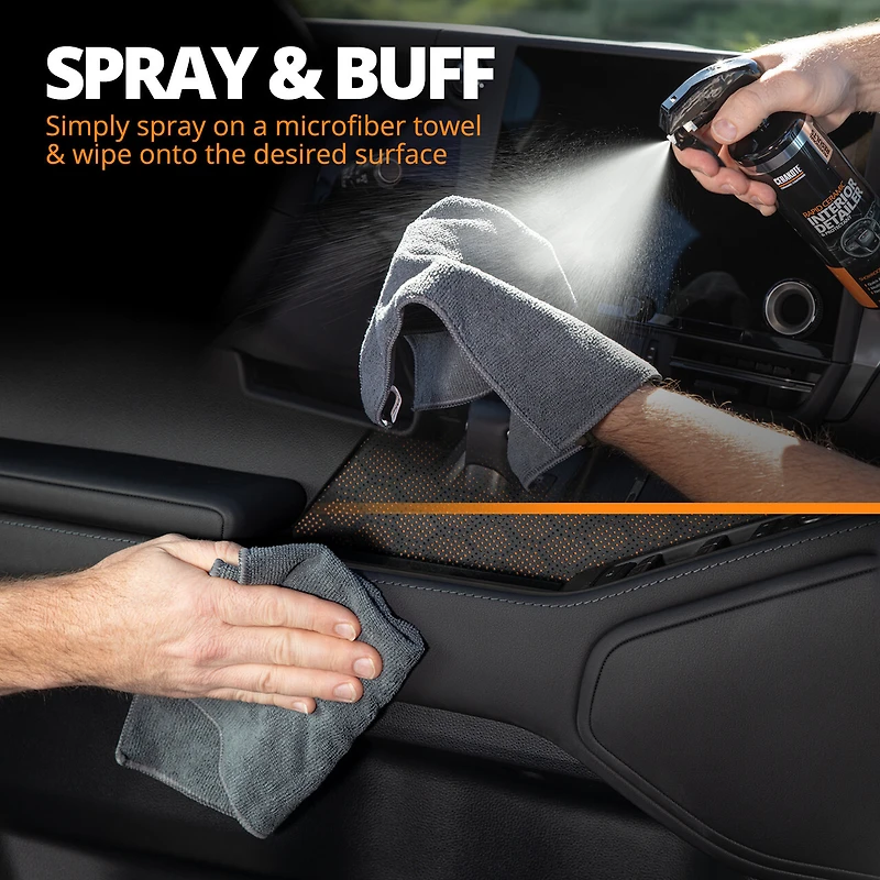 CERAKOTE® Rapid Ceramic Interior Detailer and Protectant (12 fl oz.) – Quick and Easy – Multi-Surface Safe – Interior Car Cleaner Spray – Dry to the Touch – Clean and Protect Your Car, Truck, or SUV