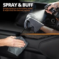 CERAKOTE® Rapid Ceramic Interior Detailer and Protectant (12 fl oz.) – Quick and Easy – Multi-Surface Safe – Interior Car Cleaner Spray – Dry to the Touch – Clean and Protect Your Car, Truck, or SUV