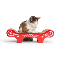 Catit Style Cat Scratcher Bench with Catnip, Urban Motif