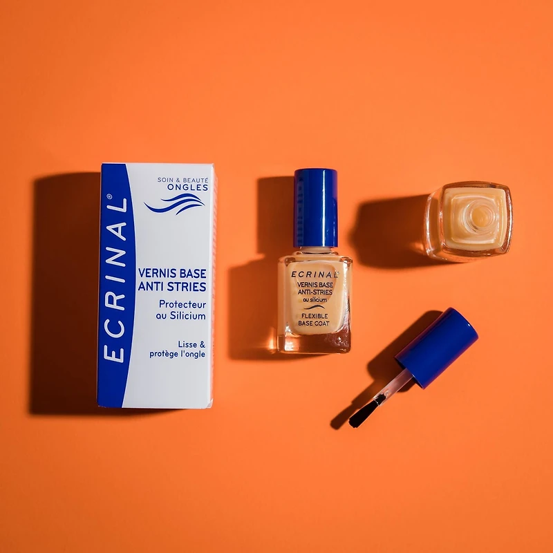 Ecrinal Vernis de Base Flexible avec Protecteur au Silicium