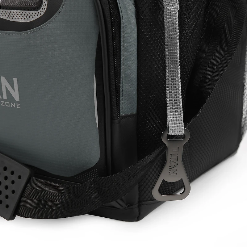 Titan by Arctic Zone  Zipperless Soft Cooler - Basalt Grey 24 Can/13 L Capacity