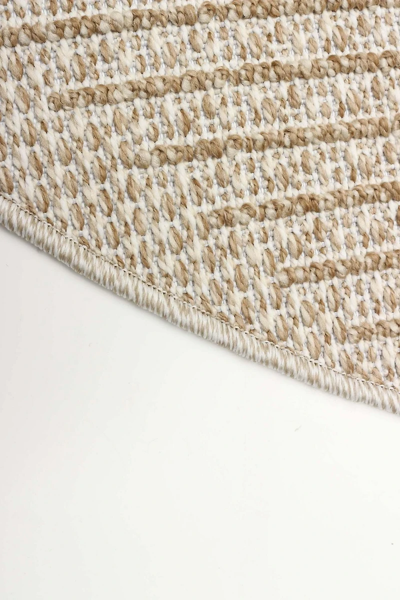ECARPET Jute Style Area Rug for Bedroom, Living Room
