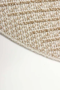 ECARPET Jute Style Area Rug for Bedroom, Living Room