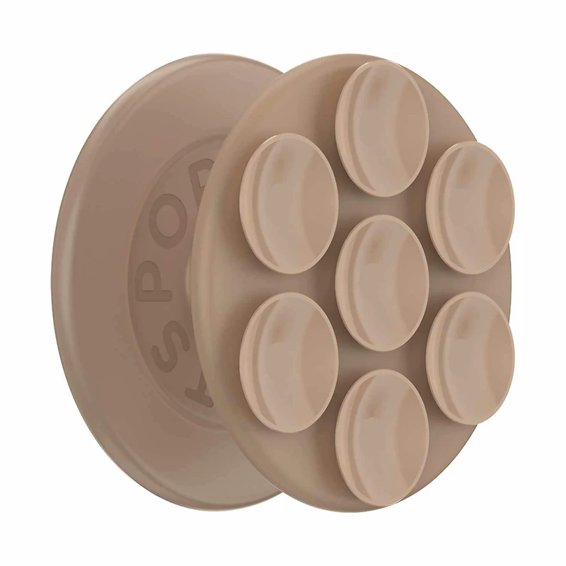PopSockets PopGrip Suck-up pour MagSafe Rond avec Adaptateur Latte