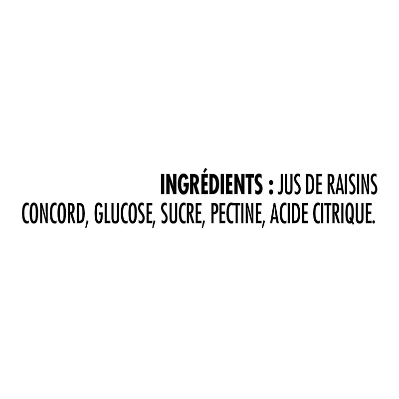 Smucker's gelee de raisins 500ml