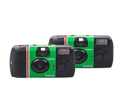Appareil Fujifilm QuickSnap 400 à flash (paquet double)