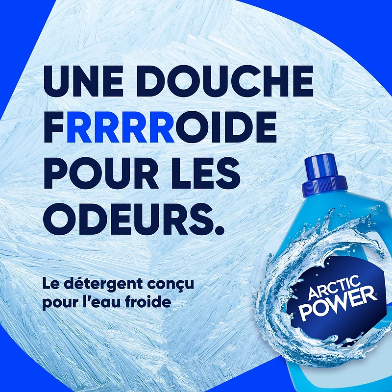 Arctic Power Waterfall Fresh Liquid Laundry Detergent, 3.96 Litres, 100 Wash Loads