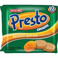 Jack n Jill Presto Creams Peanut Butter Sandwich Cookies