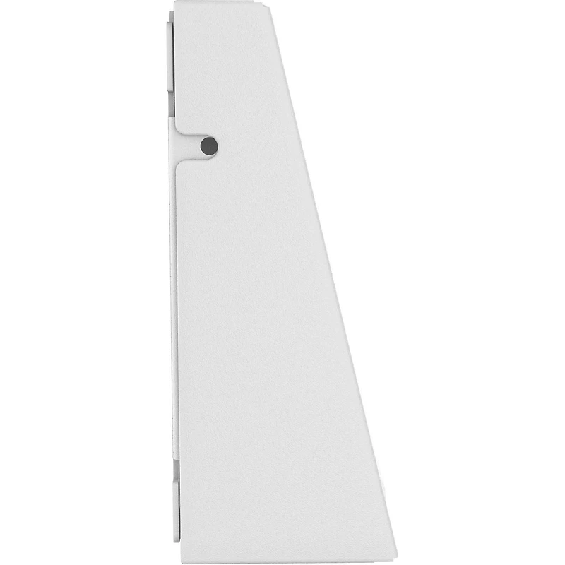 CTA Digital Prime Double VESA Wedge et Prise/PoE Cover pour Tablettes aux normes VESA 75 x 75 et 100 x 100 - Blanc