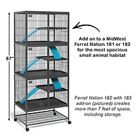 MidWest Ferret Nation 36"x25"x24.5" Add On Unit Small Animal Cage