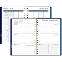 Mead® Watercolour Dots SM W/M Planner, 2027