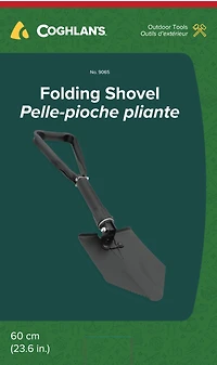 Pelle pliante Coghlan's — outil de tranchée léger et repliable pour le camping et la survie