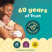 Pampers Swaddlers Diapers, Size (- lbs), Absorbent, Keeps Baby Dry and Comfortable