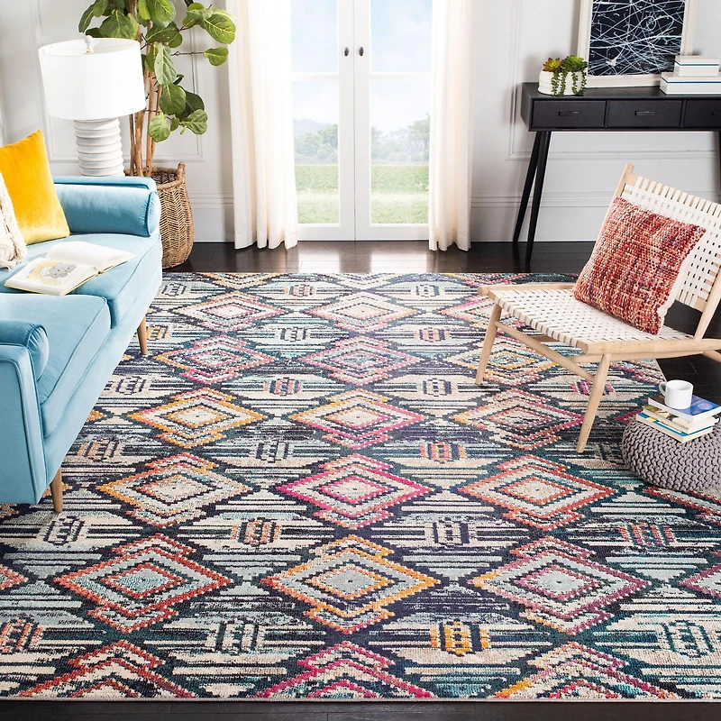 Safavieh Madison Zaman Geometric Area Rug
