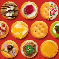 RITZ To-Go Baked with Whole Wheat Crackers, Pack of 8 individually wrapped cracker stacks, Portable Format, Convenient On-The-Go Snack, Lunchbox & Travel Snack 328g
