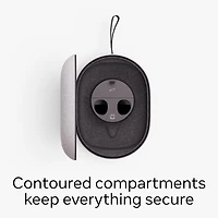 Étui de transport Meta Quest — Compatible avec Meta Quest 3/3S — Protection et esthétique premium — Pour le casque Quest 3/3S, les manettes Touch Plus, la sangle de maintien, les sangles actives, le c
