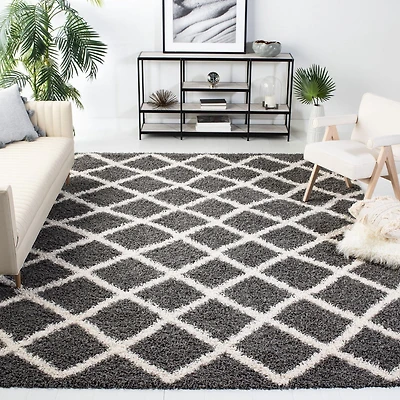 Safavieh Dallas Jerrie Tapis Géométrique Shag