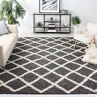 Safavieh Dallas Jerrie Tapis Géométrique Shag