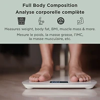 Fit Connect Digital Scale - White