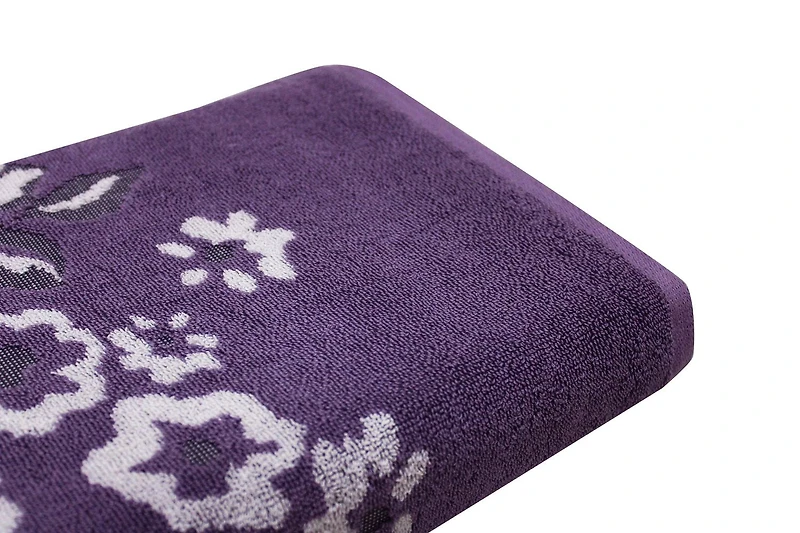 Hometrends Fashion Bath Towel, Purple, 1 Piece