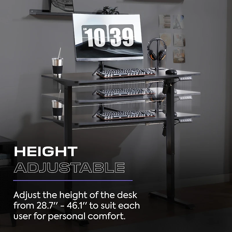 Hometrends Height-Adjustable Desk