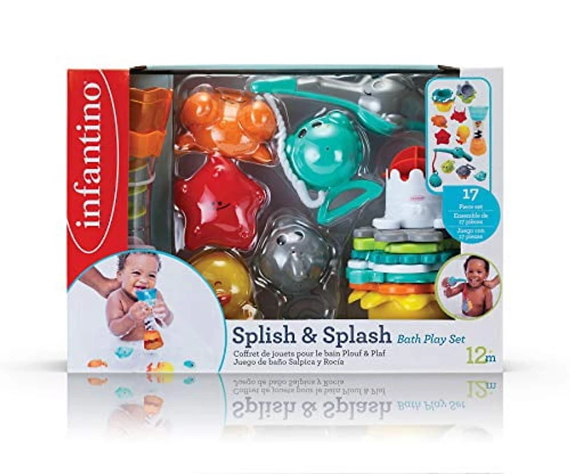 Infantino Splish & Splash Ensemble de Jeu pour le Bain