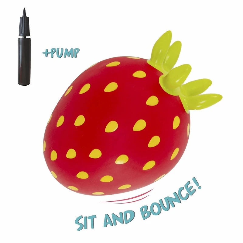 My First Jumpy Fruit, Fraise, Rouge