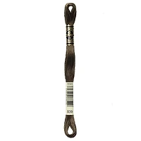 DMC 6-Strand Cotton Embroidery Floss, 8 m (8.7 yd), Brown