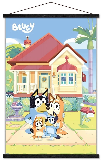 Bluey - Family Wall Poster, 22.375" x 34"