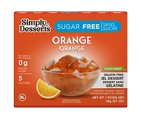 Simply Desserts - Orange Jel Desserts, 20g