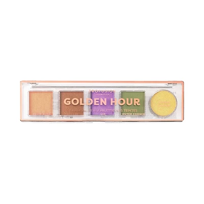 Profusion Cosmetics | Palette de fards à paupières 5 teintes Golden Hour
