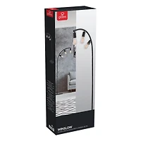 Globe Electric Winslow 70" 3-Light Metal Floor Lamp, Black, Satin Finish, 12950
