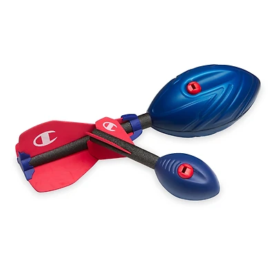 Champion Dual Threat Football Set (Red/White/Blue)