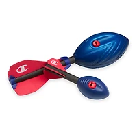 Champion Dual Threat Football Set (Red/White/Blue)