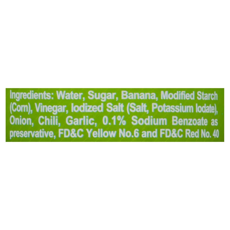 UFC Banana Sauce Regular 550g per Bottle - Banana Ketchup/Sauce