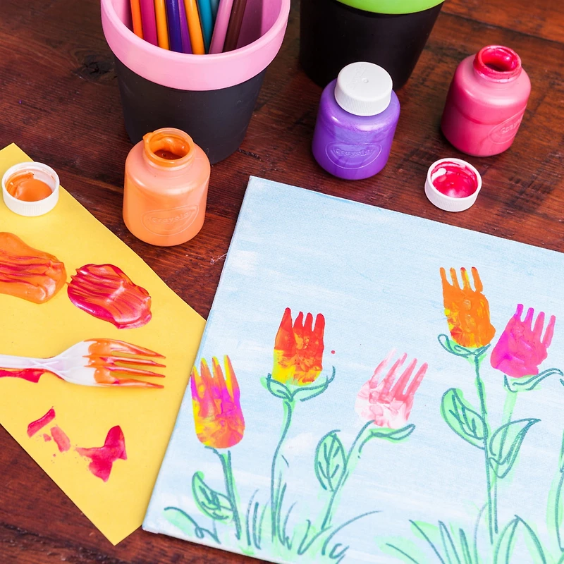 Crayola Washable Project Paint, 10 Count