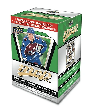 2025-26 Upper Deck MVP Hockey Cards Blaster Box