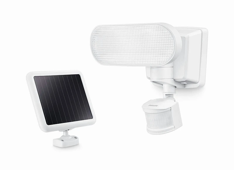 Philips 180° White Solar Powered Motion Activated Outdoor Integrated LED Flood Light