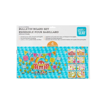 Pen + Gear Motivational Bulletin Board Set, Classroom Décor