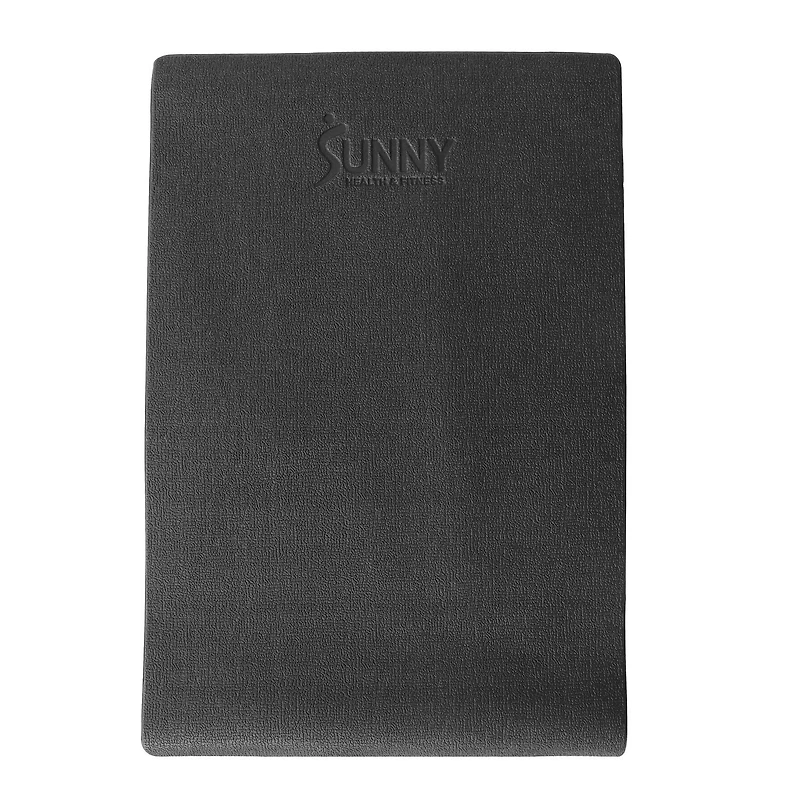 Sunny Health & Fitness Foam Fitness Equipment Floor Mat -Extra Small - NO. 074-XS Black