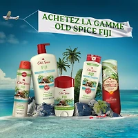 Old Spice Men's Body Wash, Fiji Scent, 24/7 Shower Fresh, Long Lasting Scent
