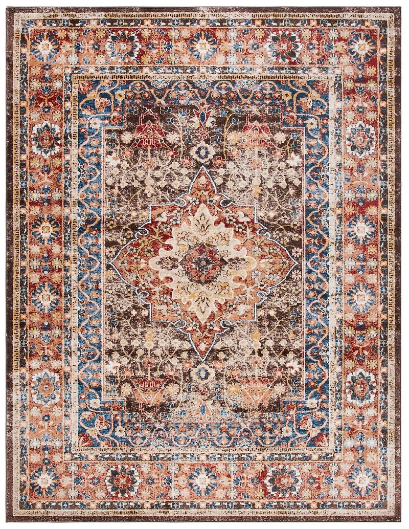 SAFAVIEH Bijar Orval Faded Traditional Area Rug