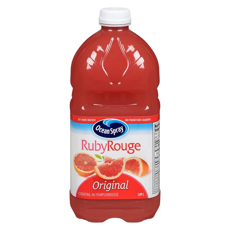 Ocean Spray Cocktail de Pamplemousse Rouge Rubis 1.89L