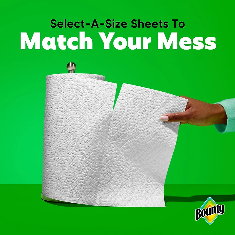 Bounty Paper Towel, 2 Rolls (4 Regular Rolls Equivalent)