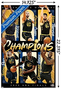 NBA Golden State Warriors - Champions de la finale NBA 2022