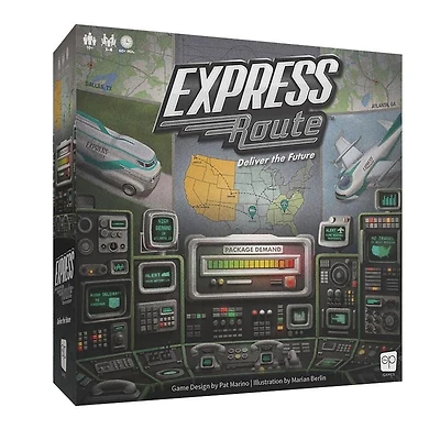 USAopoly Express Route Jeu De Plateau